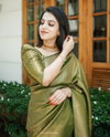 Kp 4074 Soft Lichi Silk Cloth Saree Bulk Orders In India